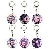 جاکلیدی خندالو مدل شینوبو کوچو انیمه شیطان کش کد 607B مجموعه 6 عددی