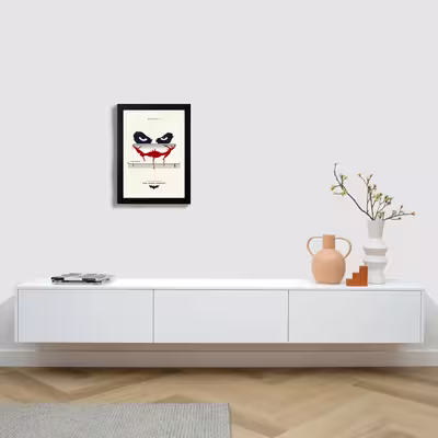 تابلو مدل فیلم بتمن شوالیه تاریکی جوکر batman the dark knight joker B270