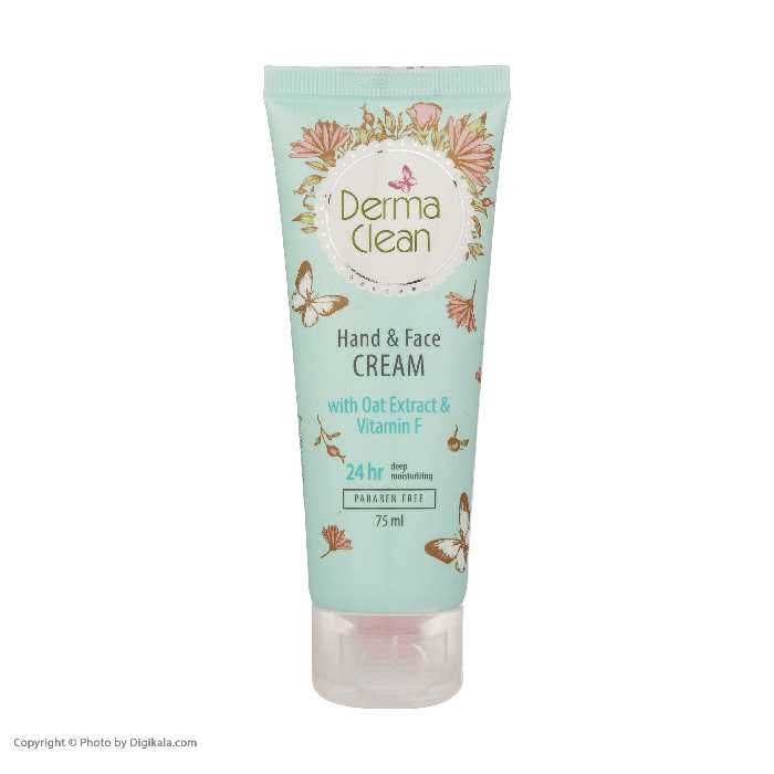 کرم مرطوب کننده درماکلین مدل Oat Extract حجم 75 میلی لیتر