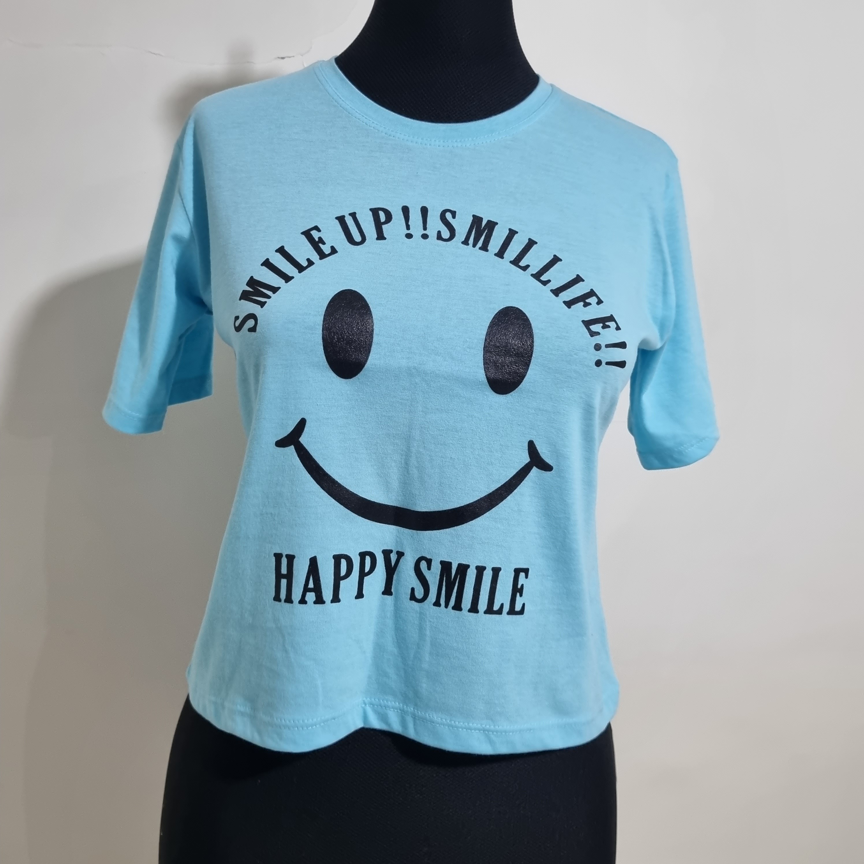 تیشرت کراپ دخترانه نخ پنبه اعلا سایز تا 42