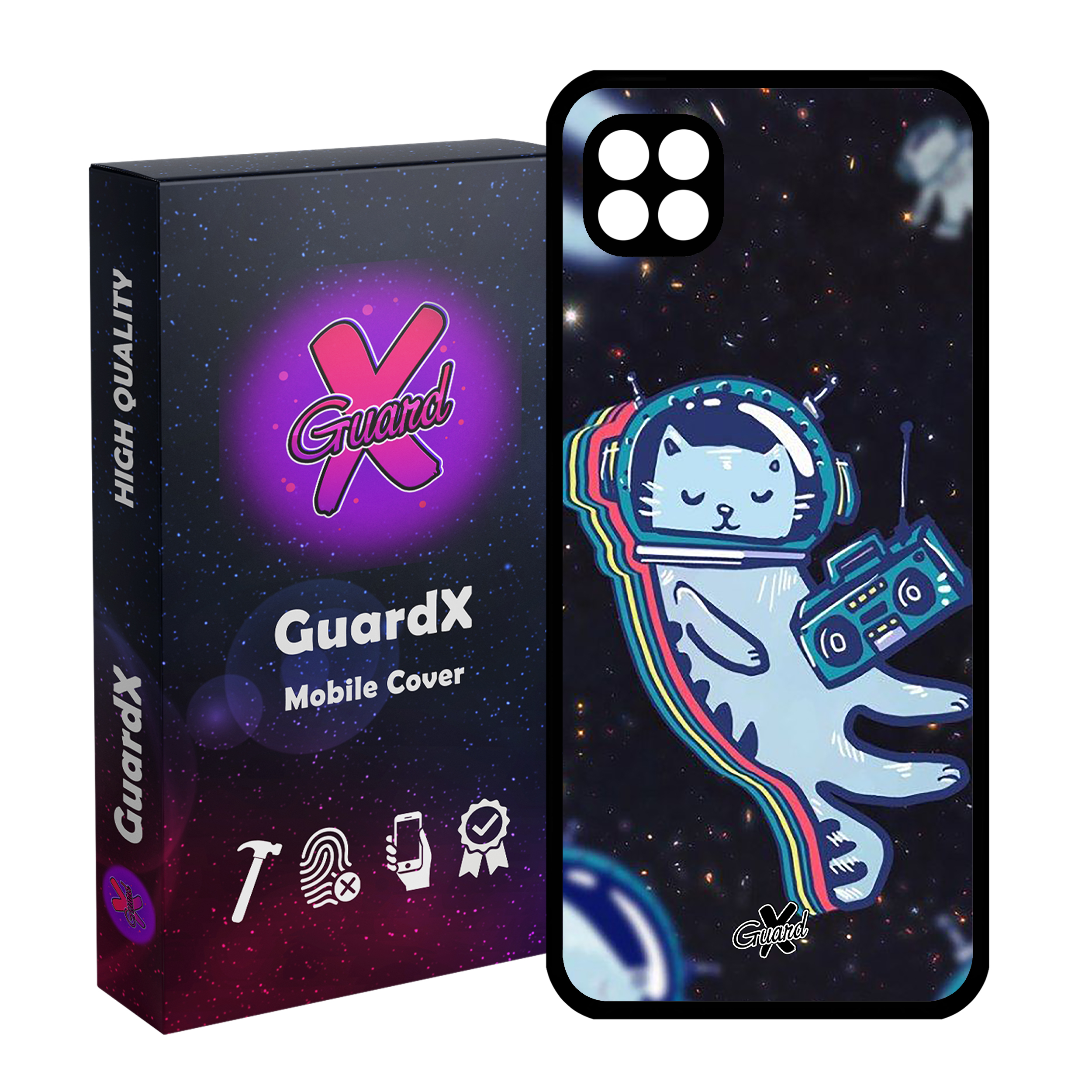 کاور گارد ایکس طرح Galaxy مدل Glass10072 مناسب برای گوشی موبایل سامسونگ Galaxy A22 5G