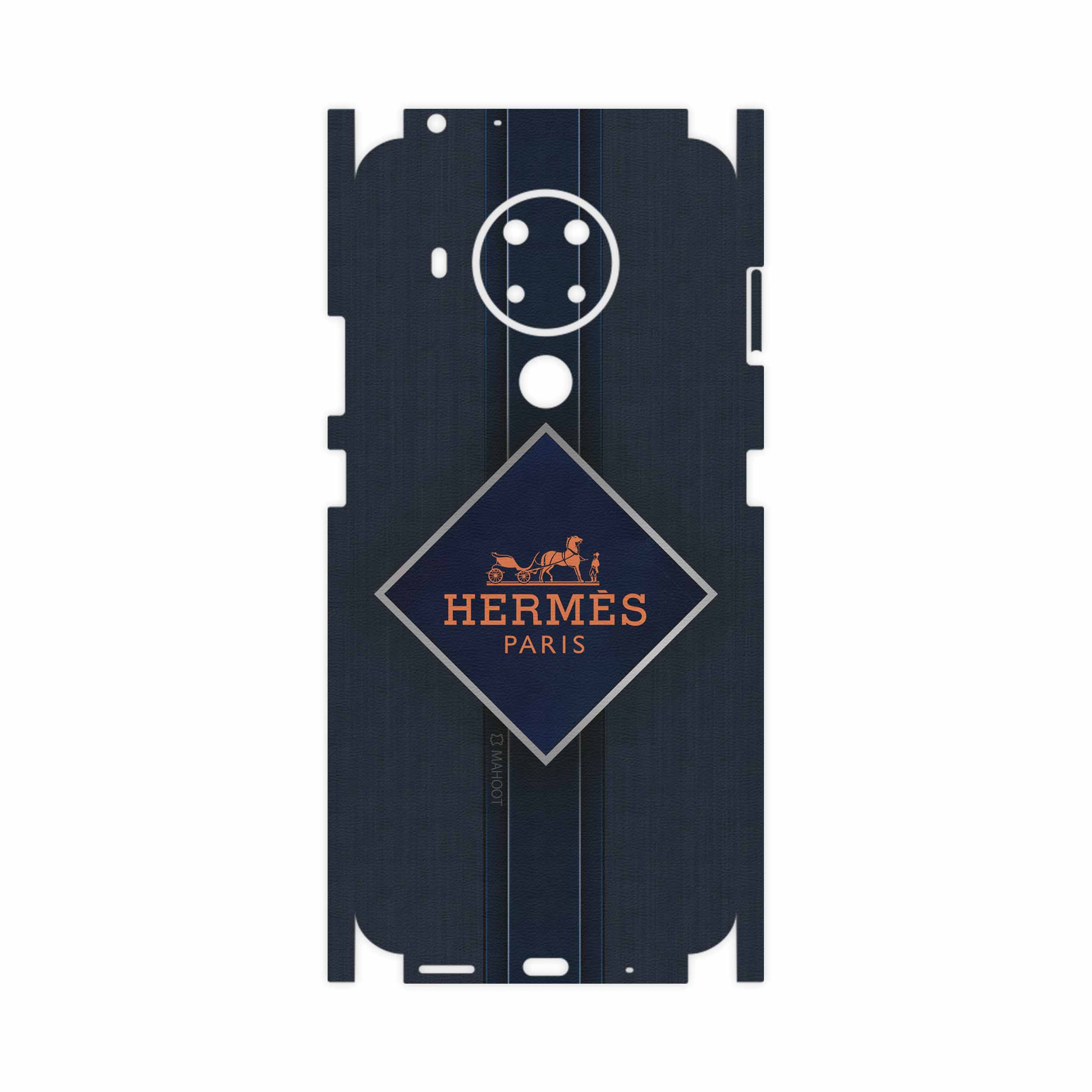 برچسب پوششی ماهوت مدل Hermes-Logo-FullSkin مناسب برای گوشی موبایل نوکیا 5.4