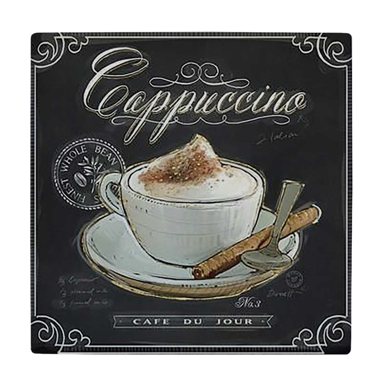  کاشی کارنیلا طرح نقاشی فنجان کاپوچینو کد wkk3150