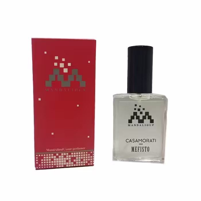 عطر جیبی مردانه مندلیف مدل کازاموراتی مفیستو حجم 15 میلی لیتر