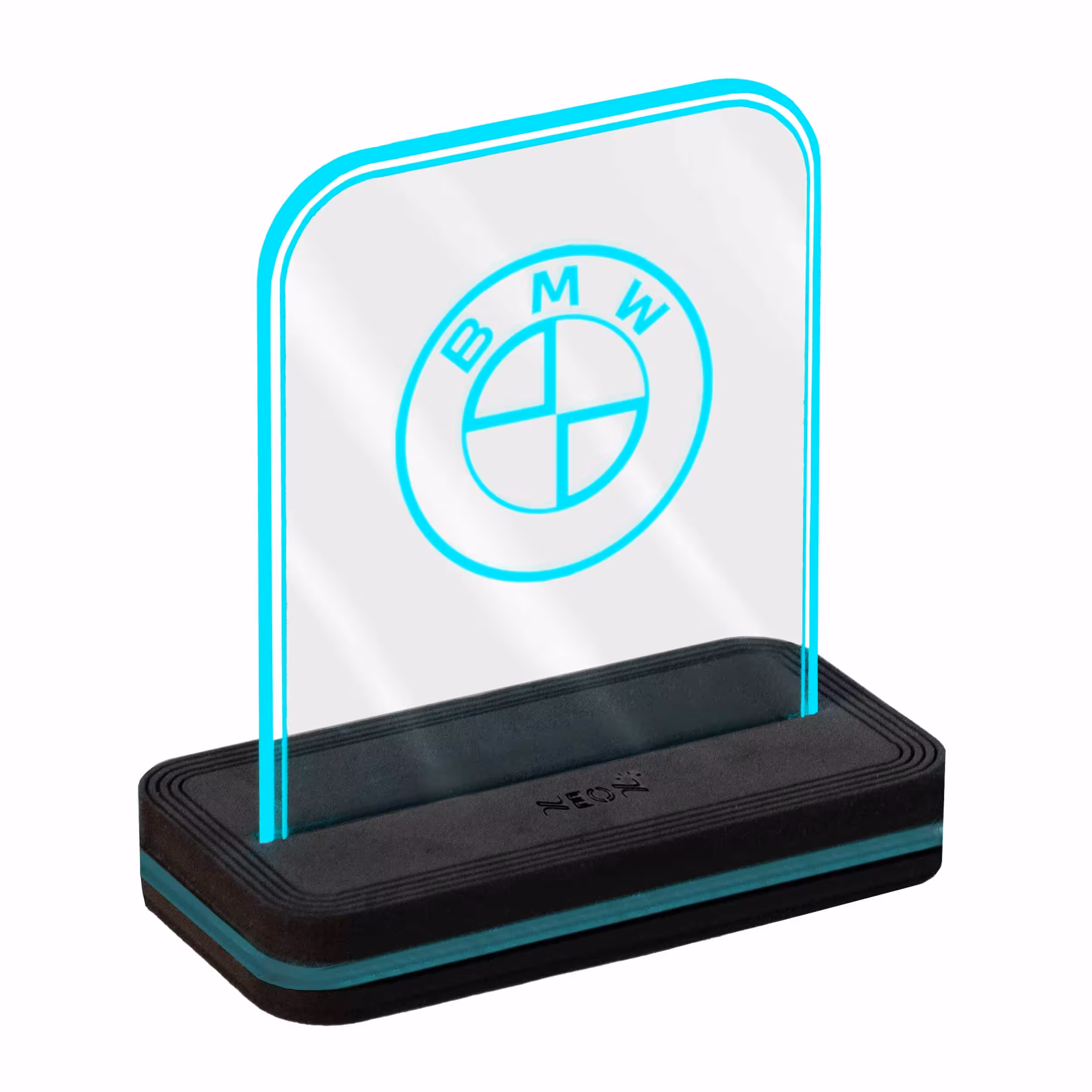 چراغ رومیزی نئون مدل BMW_TURQUOISE BLUE_AC