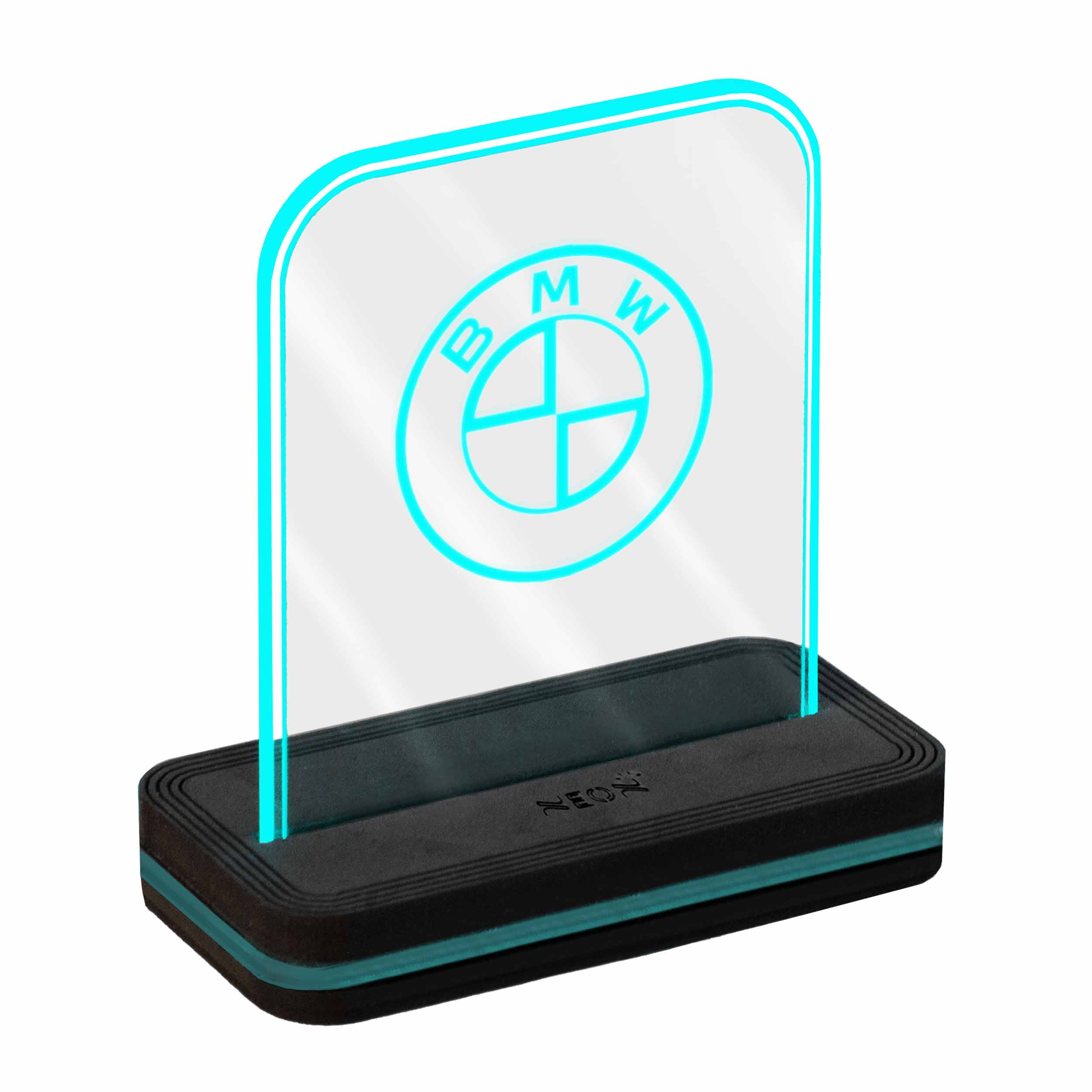 چراغ رومیزی نئون مدل BMW_TURQUOISE BLUE_AC