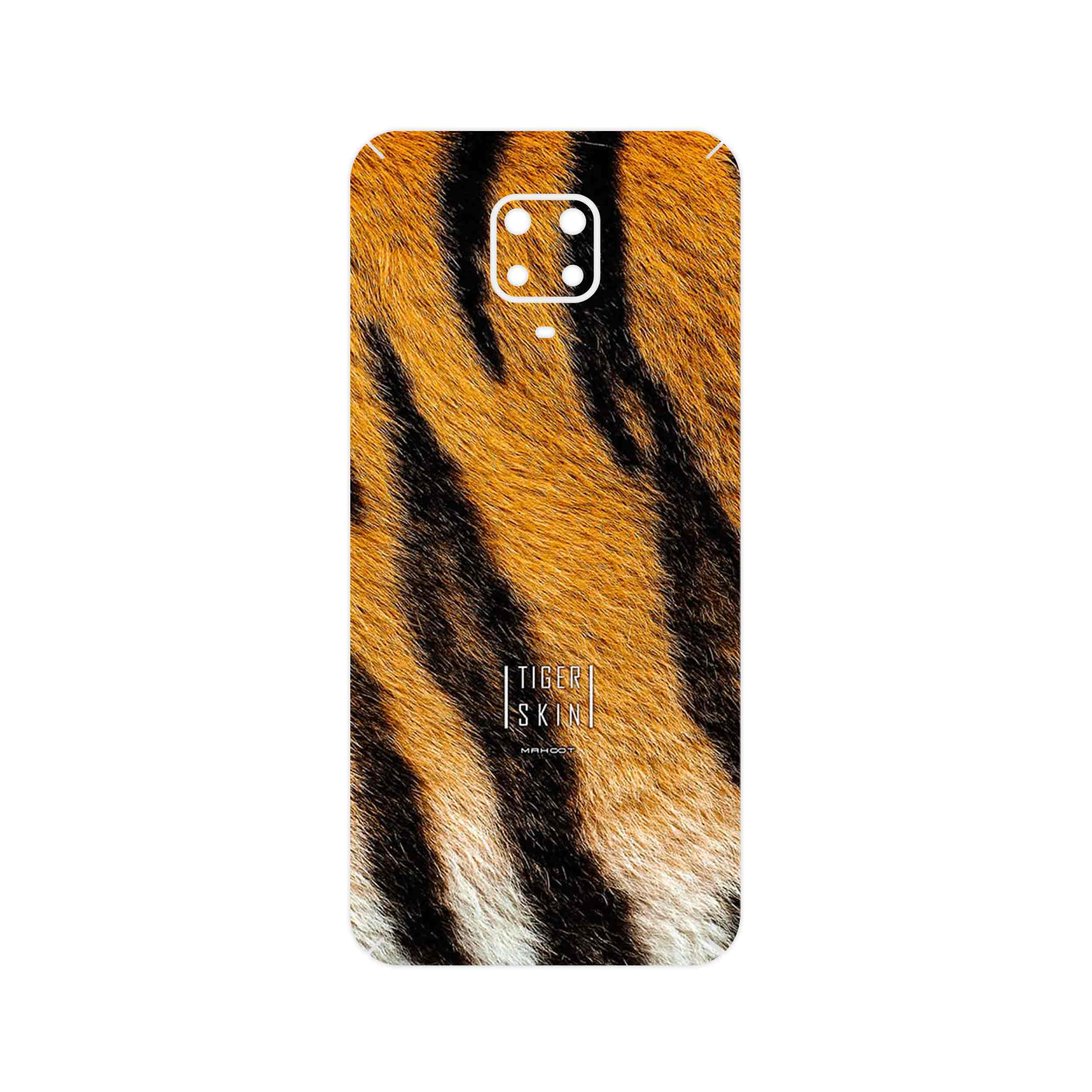 برچسب پوششی ماهوت مدل Tiger Skin مناسب برای گوشی موبایل شیائومی Redmi Note 9 Pro