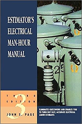 󾕇 دانلود کتاب Estimator&#039;S Electrical Man-Hour Manual, 3rd ed, 1999 - دانلود کتاب های دانشگاهی