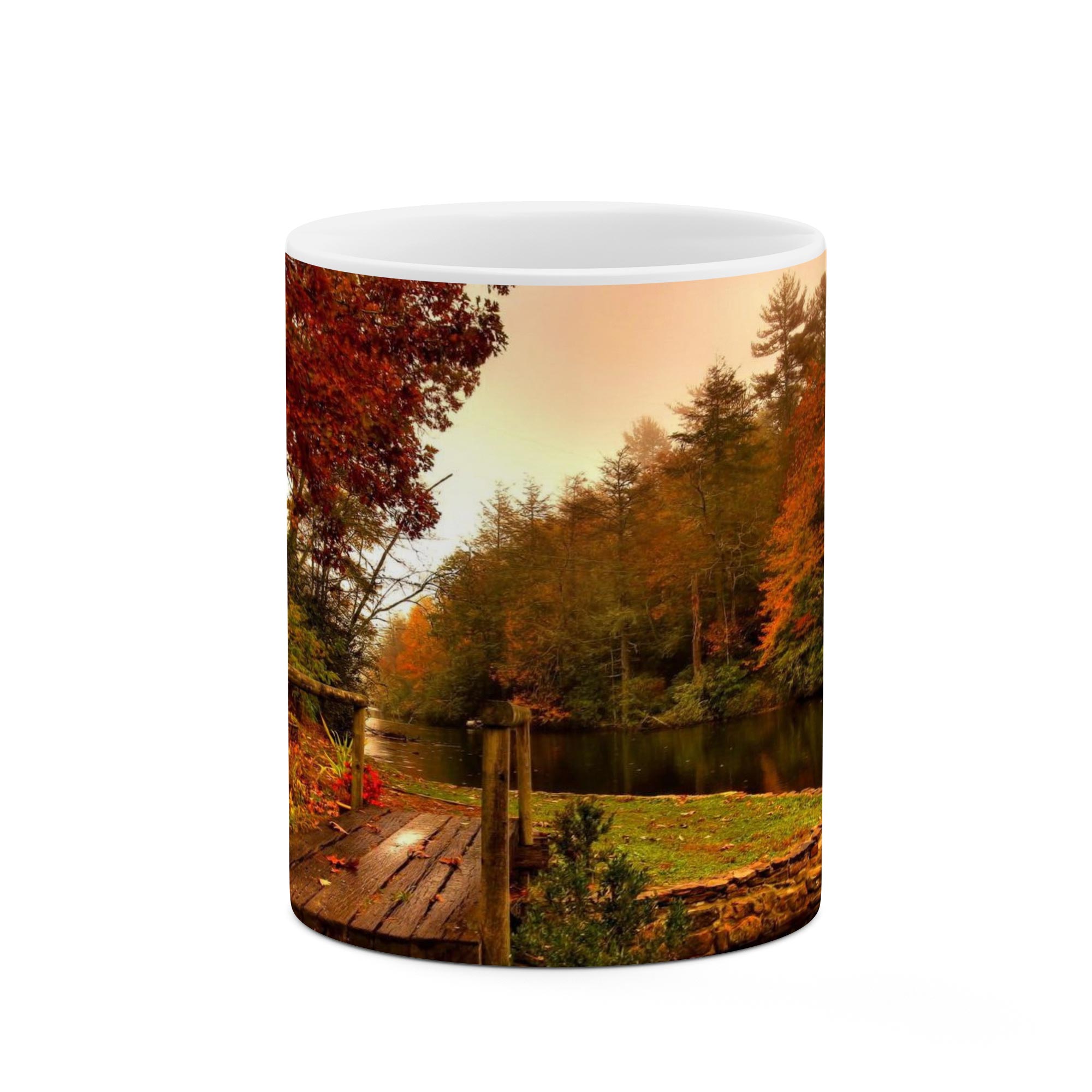 ماگ طرح رود با تم پاییز مدل mgp00308