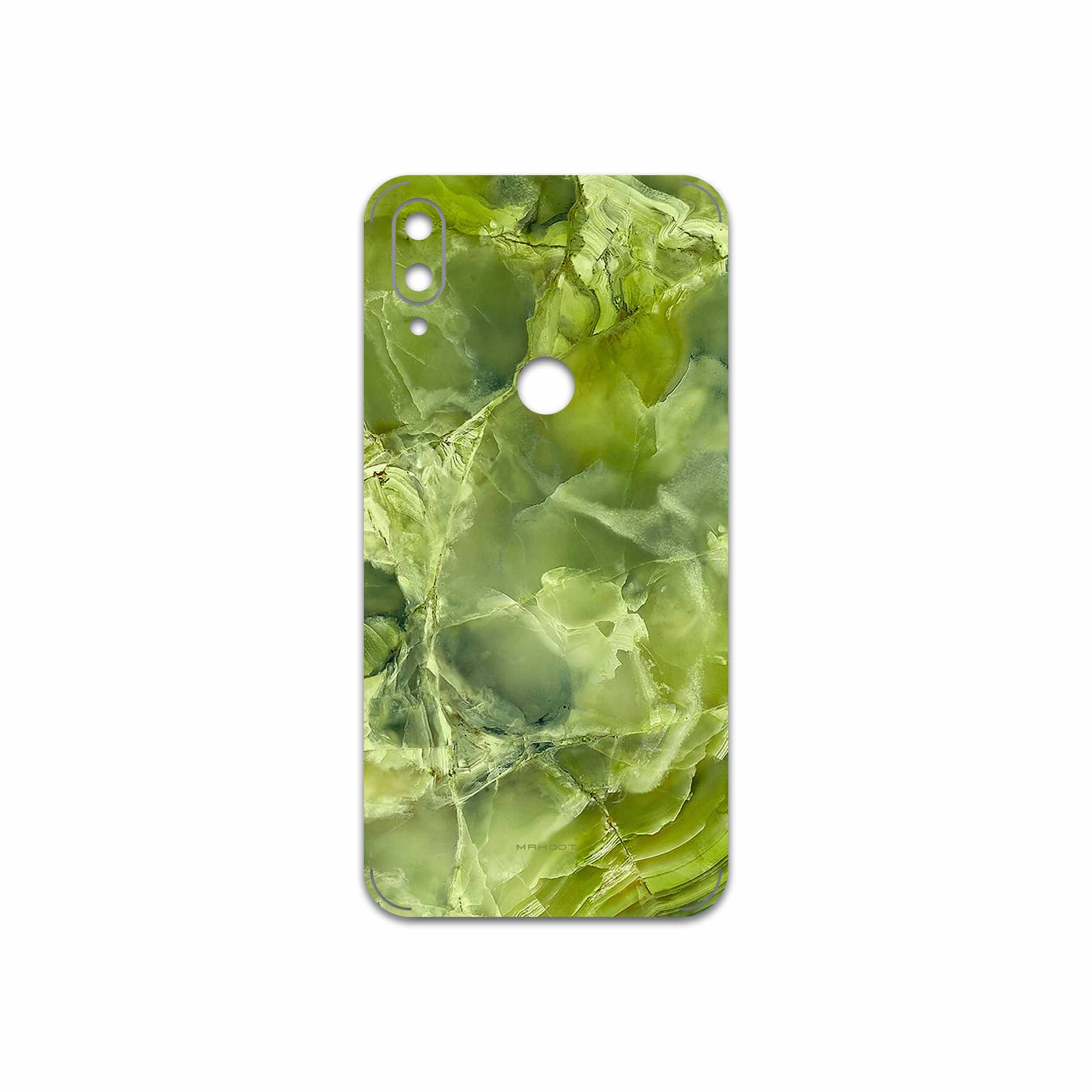 برچسب پوششی ماهوت مدل Green Crystal Marble مناسب برای گوشی موبایل شیائومی Mi Play