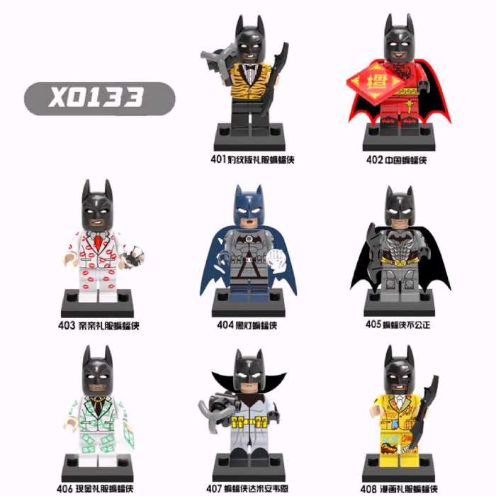 لگو فیگور های تکی بتمن بالباس های خاص و با کیفیت  بدون جعبه 