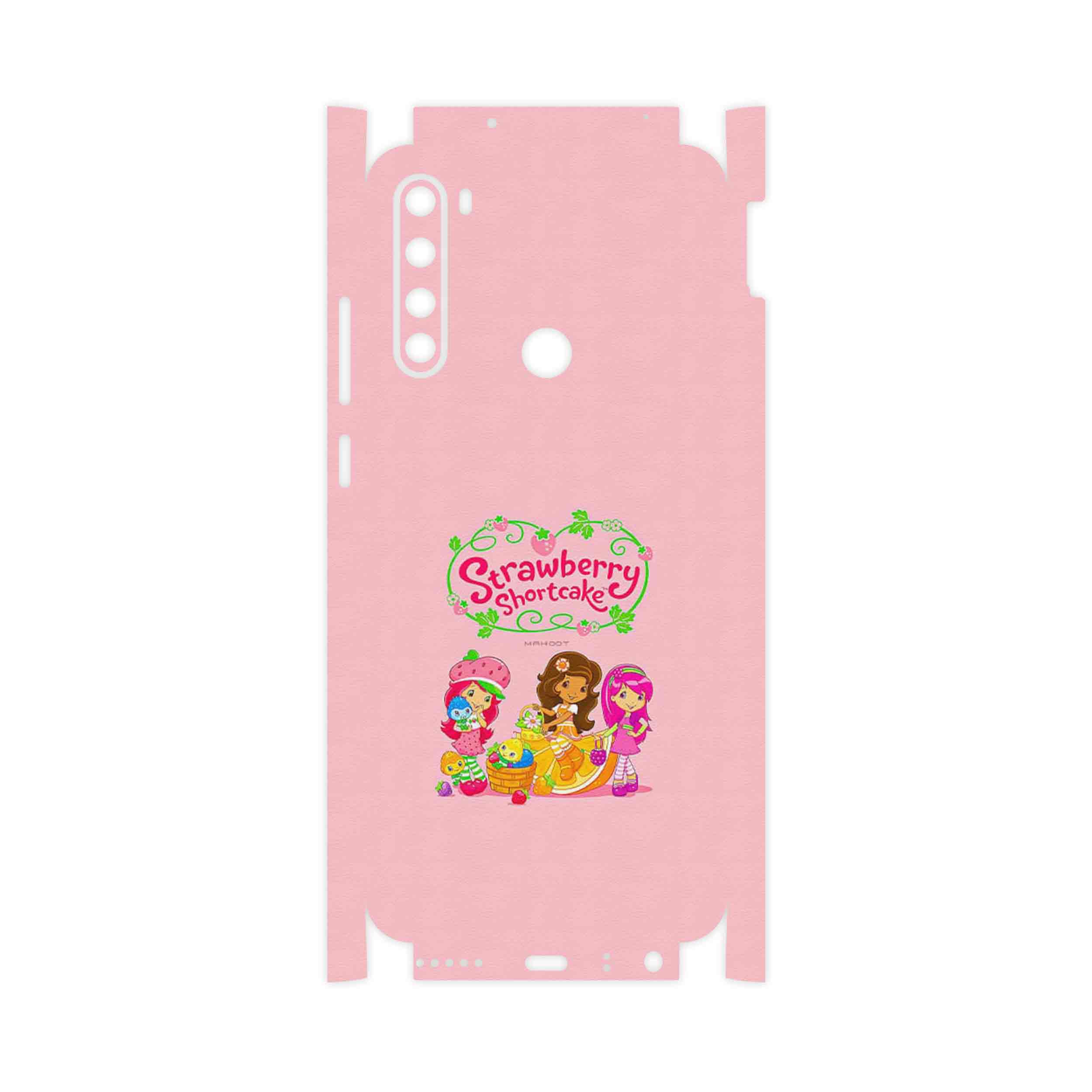 برچسب پوششی ماهوت مدل Strawberry Shortcake-FullSkin مناسب برای گوشی موبایل شیائومی Redmi Note 8T