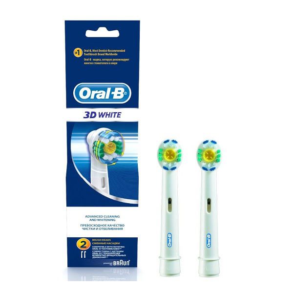 سری مسواک برقی سفید کننده 2 عددی ORAL-B 3D WHITE | فروشگاه اینترنتی تاتا کالا