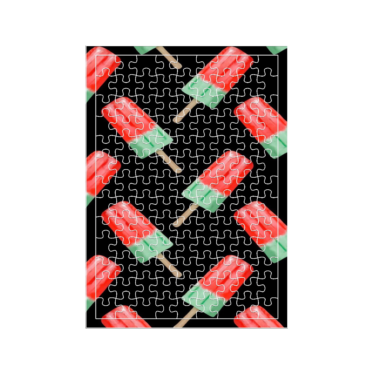 پازل 117 تکه مدل بستنی کد 648