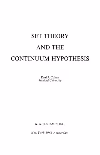 خرید و دانلود نسخه کامل کتاب Set Theory and the Continuum Hypothesis