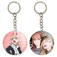 جاکلیدی خندالو مدل پاور و ماکیما انیمه مرد اره ای کد 1795717966 مجموعه 2 عددی