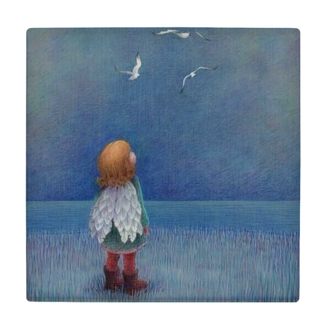  زیر لیوانی  طرح فرشته کودک کد    5881564_4493