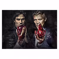پوستر طرح خاطرات خون آشام کد 1443 -The Vampire Diaries | دنیای قاب