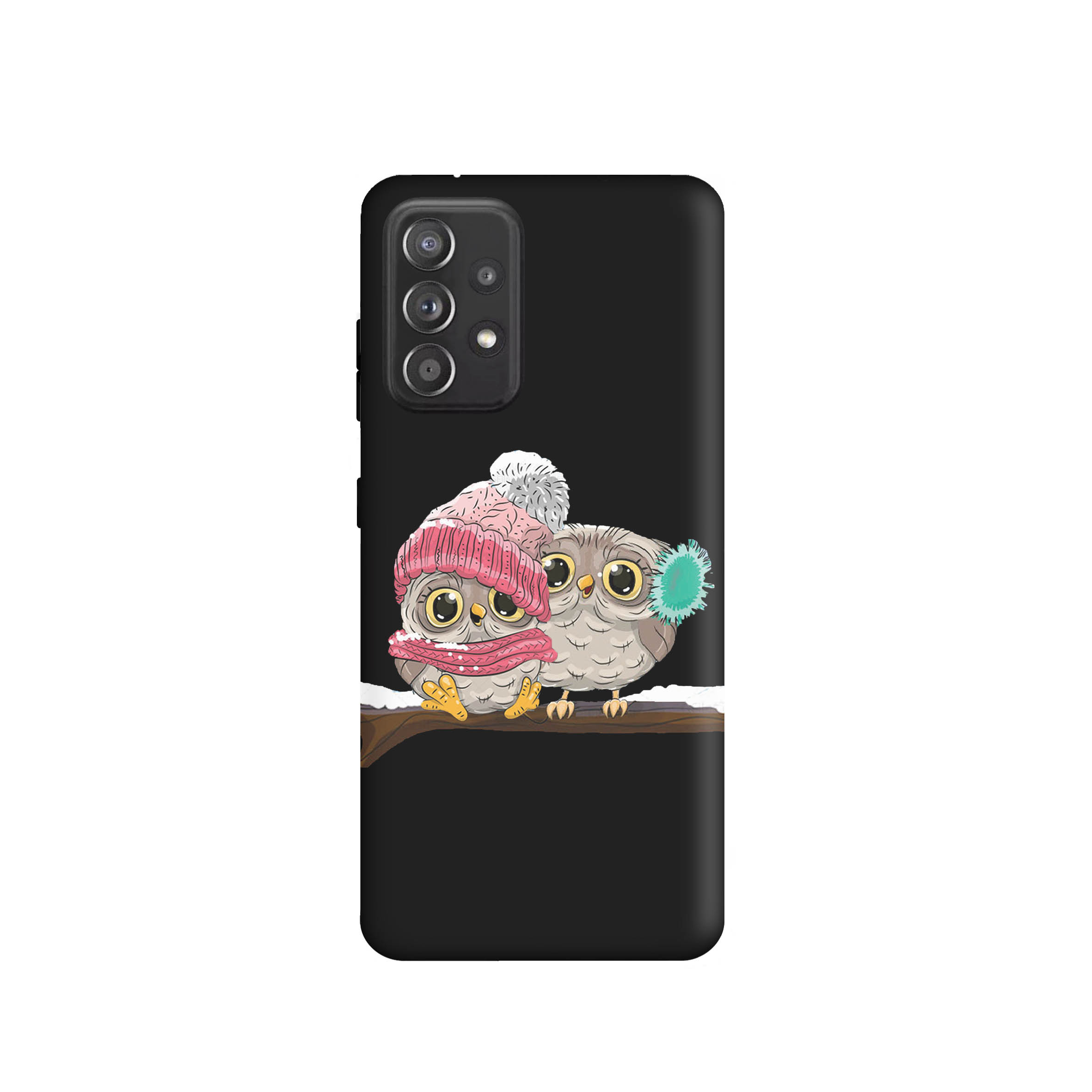 کاور طرح جغد فانتزی کد 755 مناسب برای گوشی موبایل سامسونگ Galaxy A52 / A52s