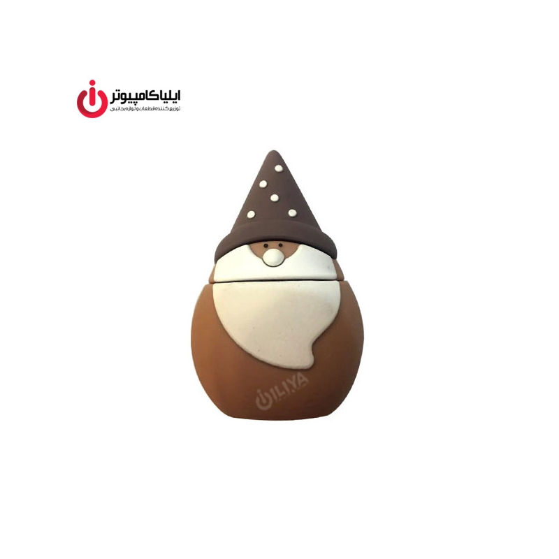 فلش مموری عروسکی کینگ فست مدل NO-17 طرح بابانوئل ظرفیت 32 گیگابایت