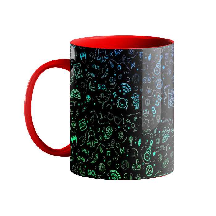 ماگ طرح دیجیتال کد 06