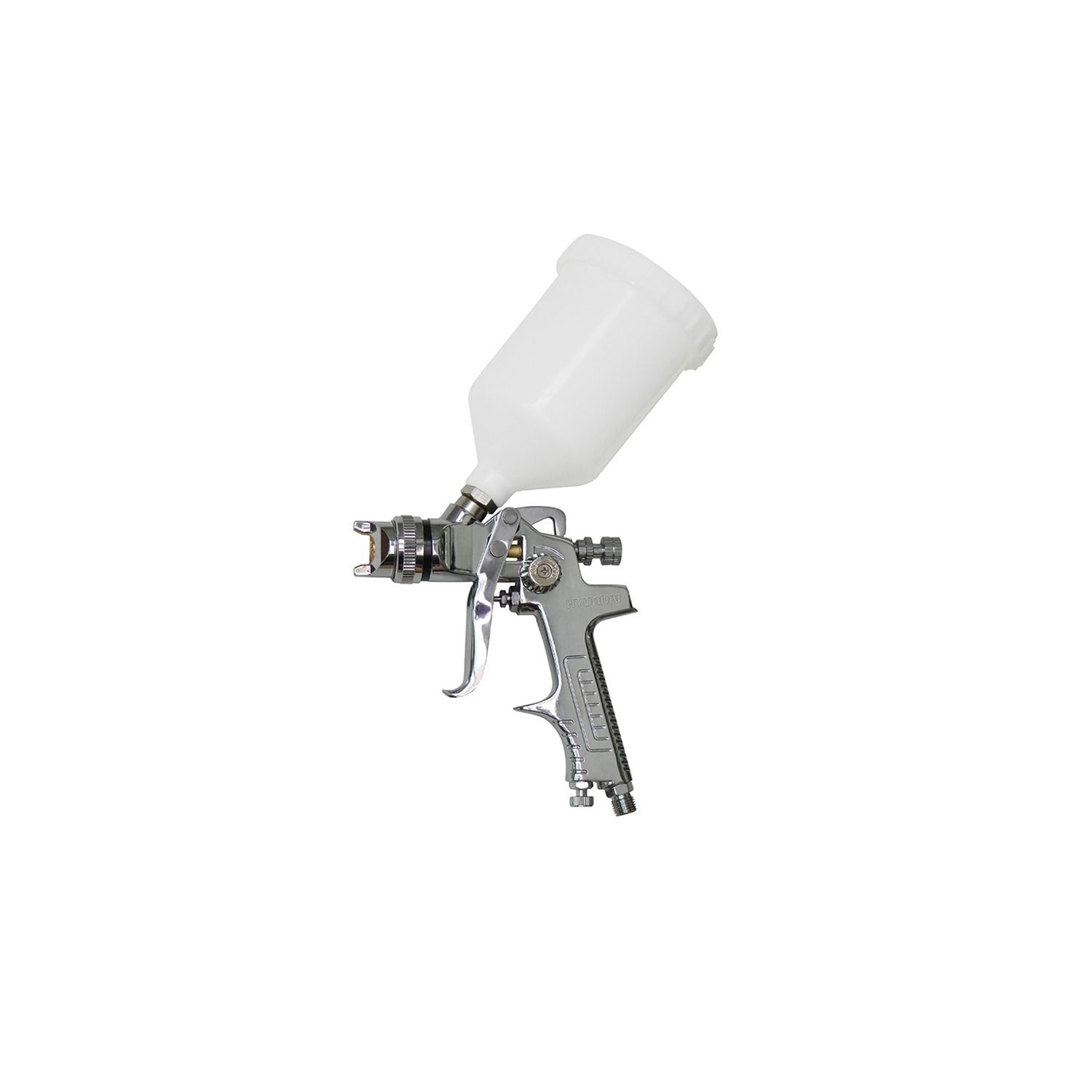 پیستوله رنگ پاش حرفه ای استنلس استیل  هیوندای HYUNDAI مدل  HA 603-SS