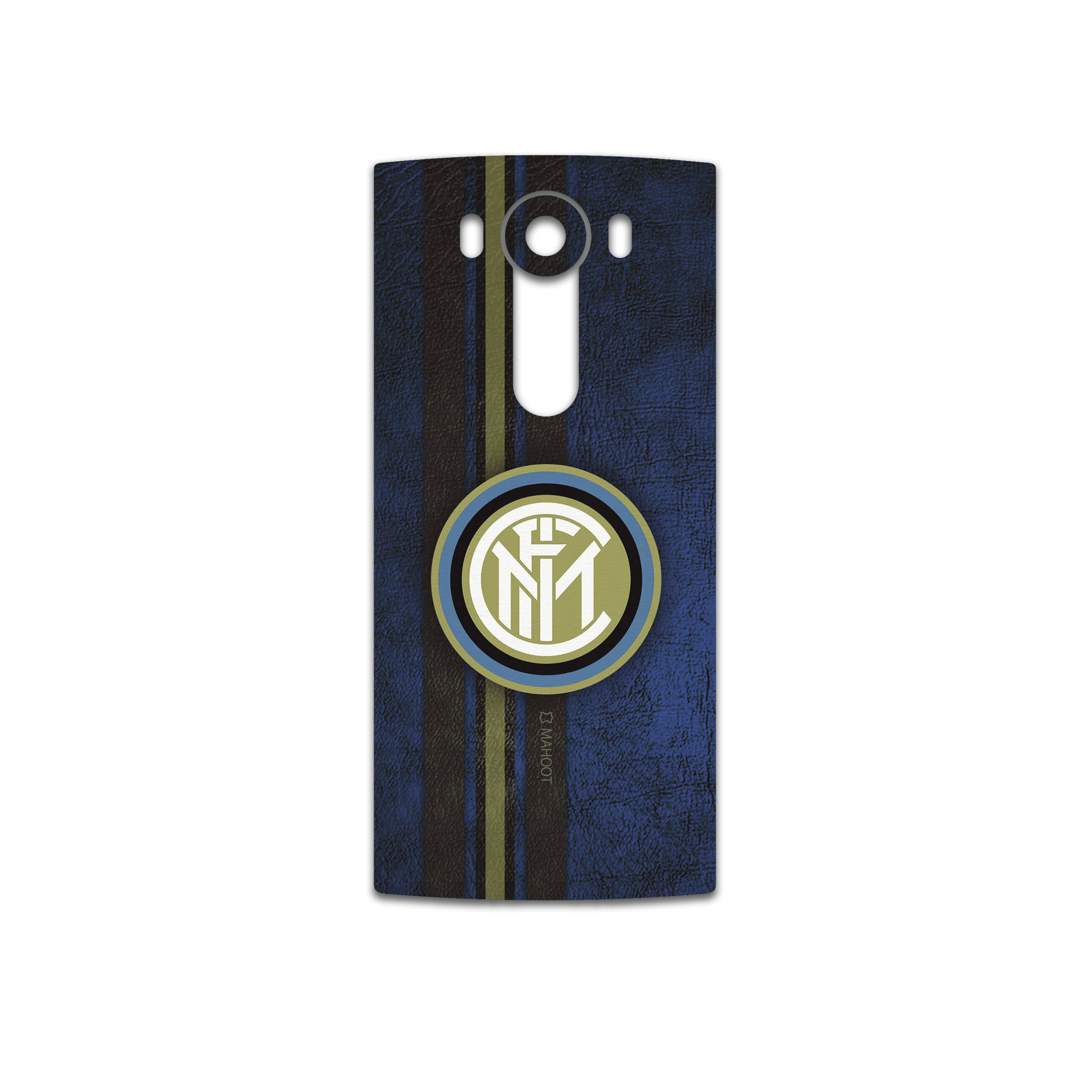 برچسب پوششی ماهوت مدل Inter-Milan-FC مناسب برای گوشی موبایل ال جی V10