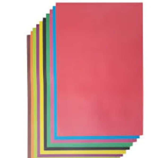 مقوا دو رو رنگی سایز a3 بسته 5 عددی