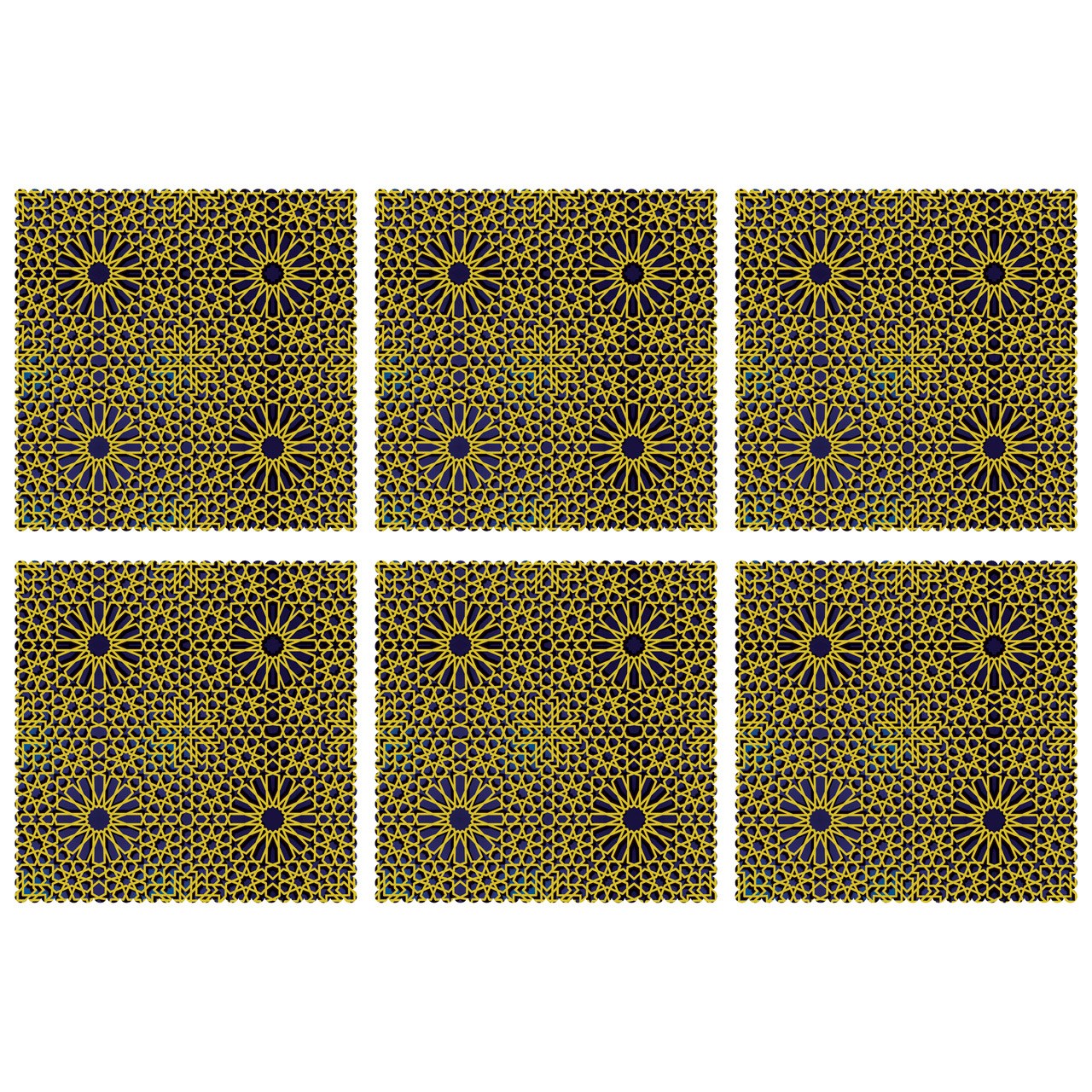 زیر بشقابی کد U1-42097 ست 6 عددی