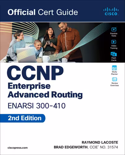 خرید و دانلود نسخه کامل کتاب CCNP Enterprise Advanced Routing ENARSI 300-410 Official Cert Guide