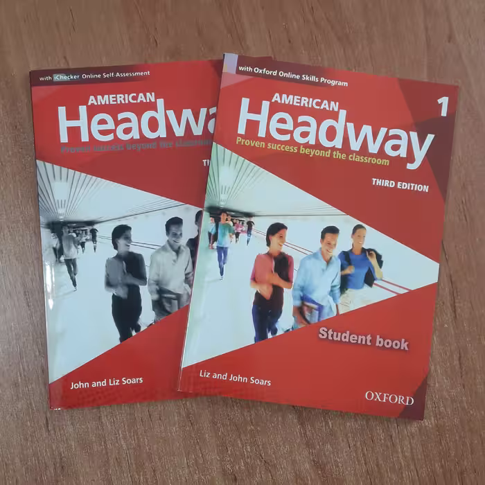 کتاب زبان امریکن هدوی American headway 1 ویرایش سوم به همراه کتاب کار سایز وزیری