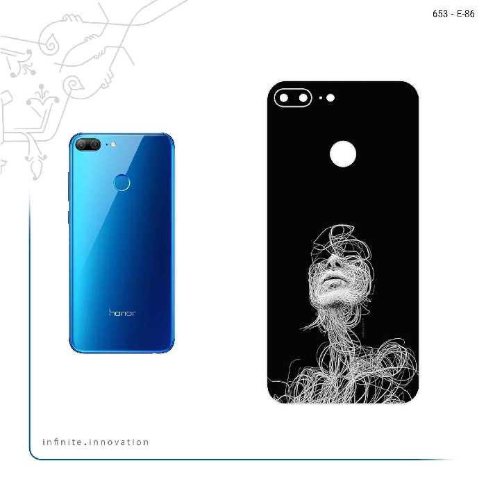 برچسب پوششی ماهوت مدل Strings Digital Art 2 مناسب برای گوشی موبایل آنر 9 Lite