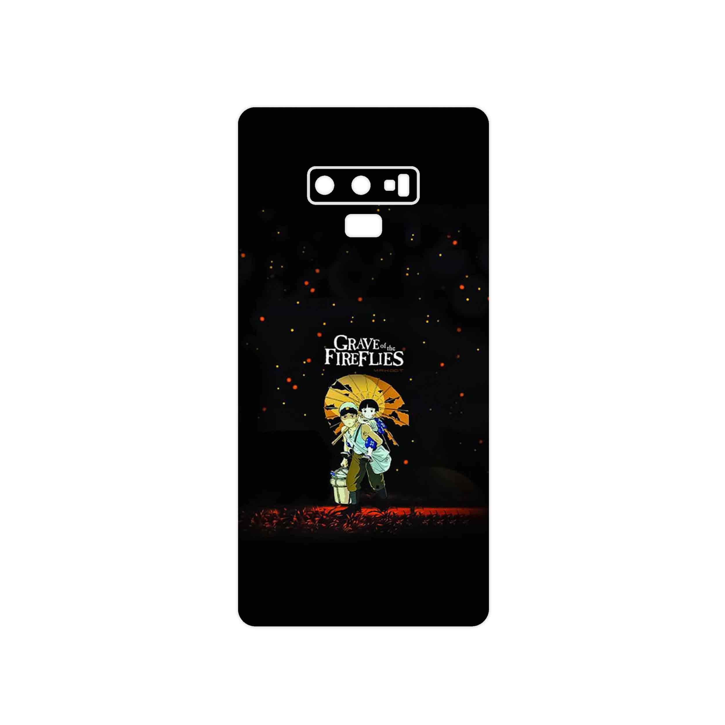 برچسب پوششی ماهوت مدل Grave of the Fireflies مناسب برای گوشی موبایل سامسونگ Galaxy Note 9