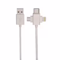 کابل تبدیل USB به لایتنینگ/USB-C/MicroUSB آرسون مدل AN-311 طول 1 متر