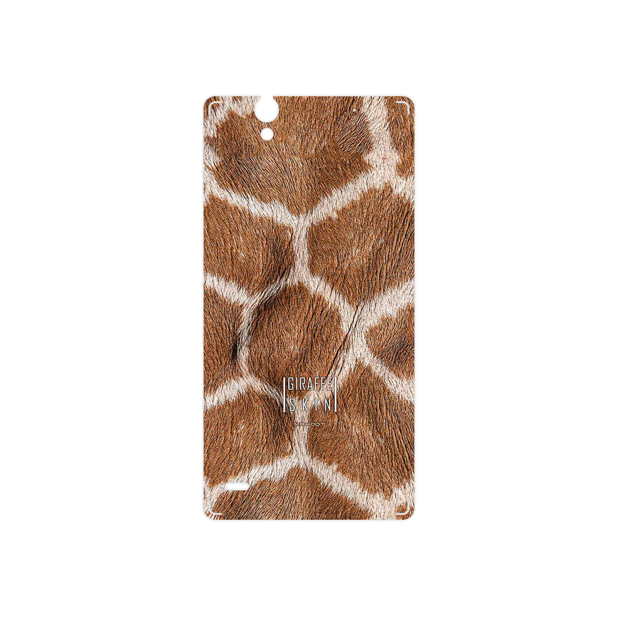 برچسب پوششی ماهوت مدل Giraffe Skin مناسب برای گوشی موبایل سونی Xperia C4