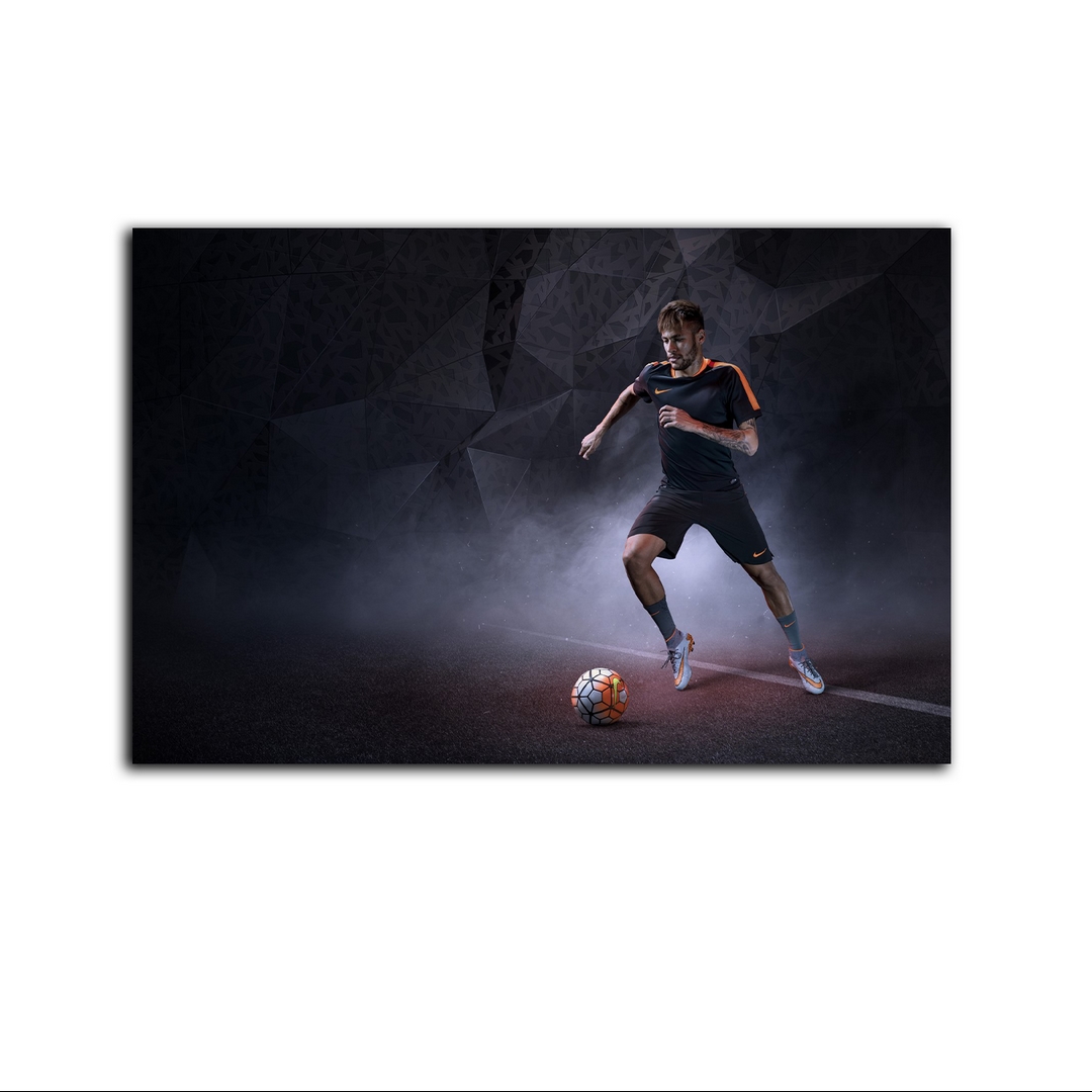 تابلو شاسی بکلیت طرح بازیکن فوتبال نیمار تیم پاری سن ژرمن مدل SH-S7172