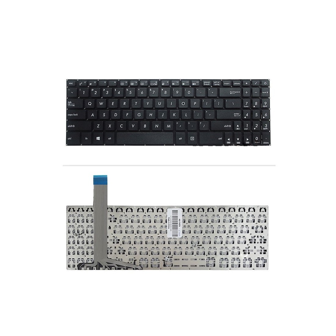 کیبورد لپتاپ ایسوس FX570 (بدون بکلایت)