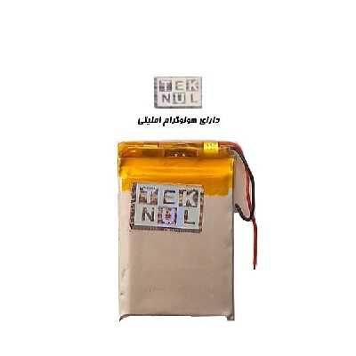 باتری لیتیوم یون مدل d-500 ظرقیت 500 میلی آمپر ساعت