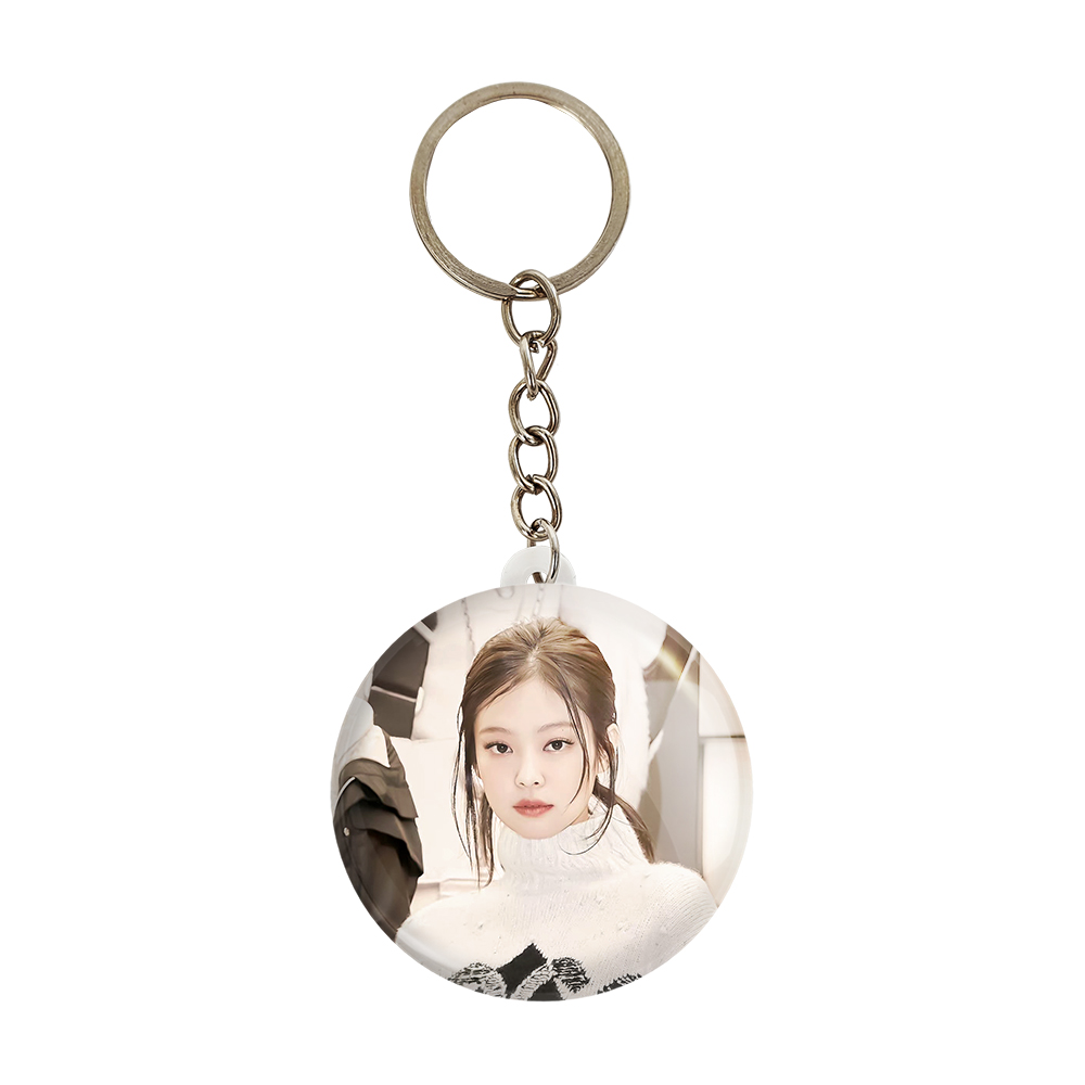 جاکلیدی خندالو مدل جنی بلک پینک کد 14113