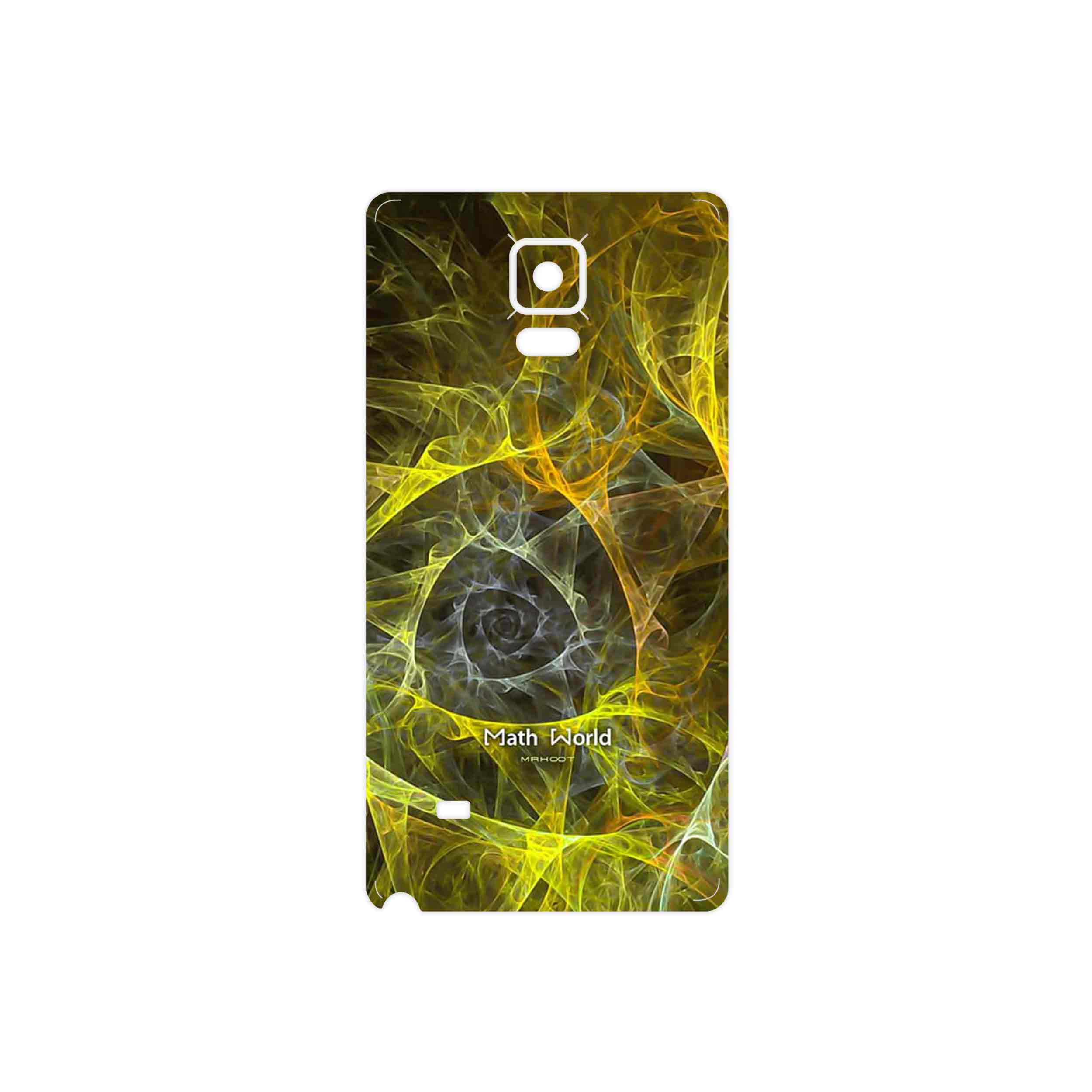 برچسب پوششی ماهوت مدل Mathematical Geometric Shape 6 مناسب برای گوشی موبایل سامسونگ Galaxy Note 4