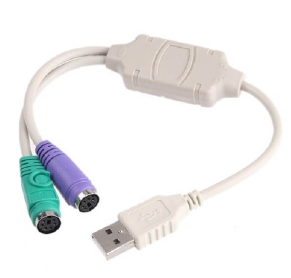 مبدل USB به PS2 برد دار