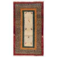 گبه دستباف دو متری سی پرشیا کد 122467