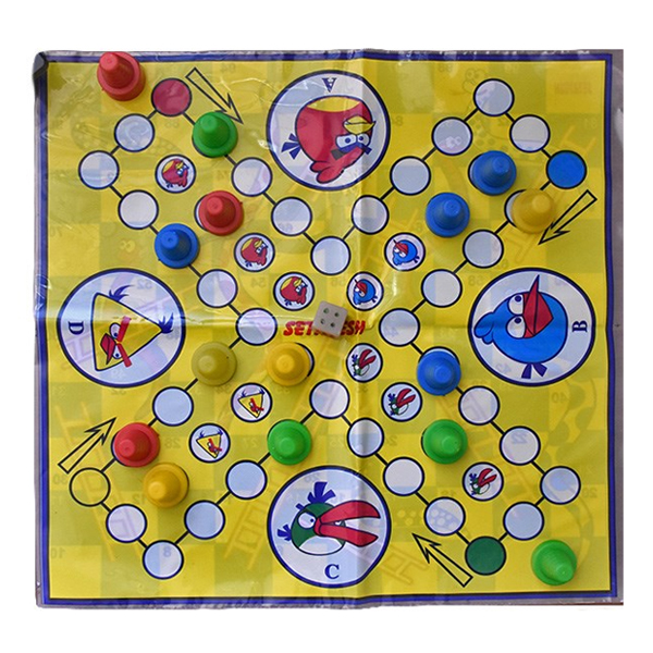 بازی فکری طرح انگری بردز مدل منچ و مار پله