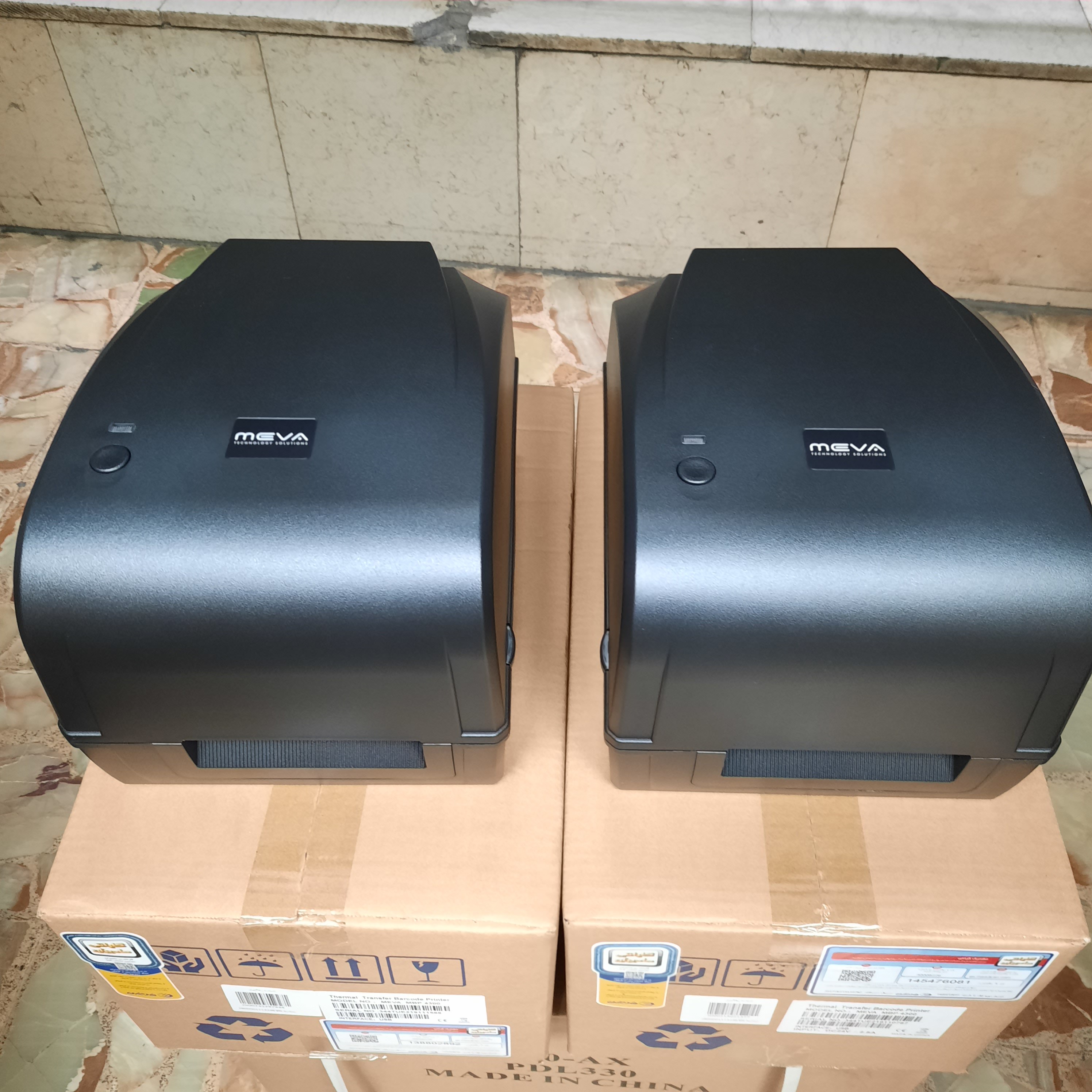 پرینتر لیبل زن میوا مدل MEVA4200 دستگاه لیبل پرینتر  بارکد پرینتر چاپ لیبل بارکد