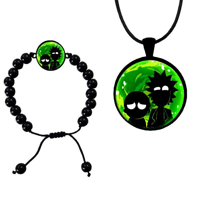 نیم ست مدل ریک و مورتی کد 17