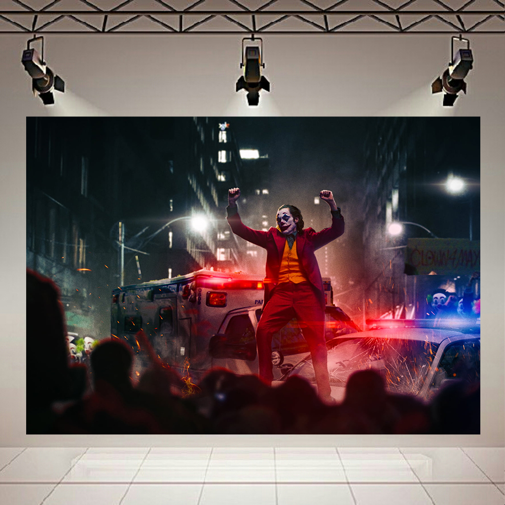 تابلو بوم طرح جوکر مدل شورش کد AR2111