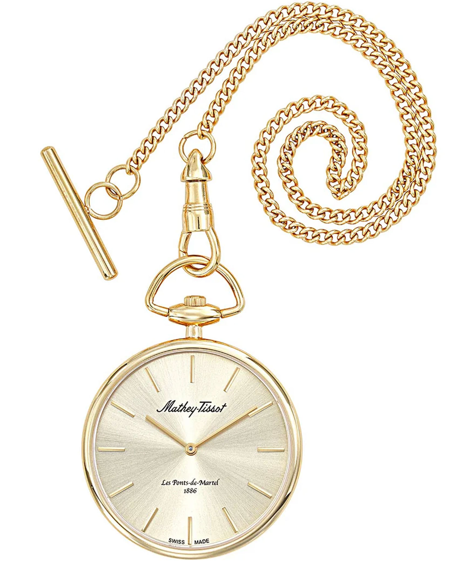 ساعت جیبی مردانه و زنانه متی تیسوت، کد P1PDI