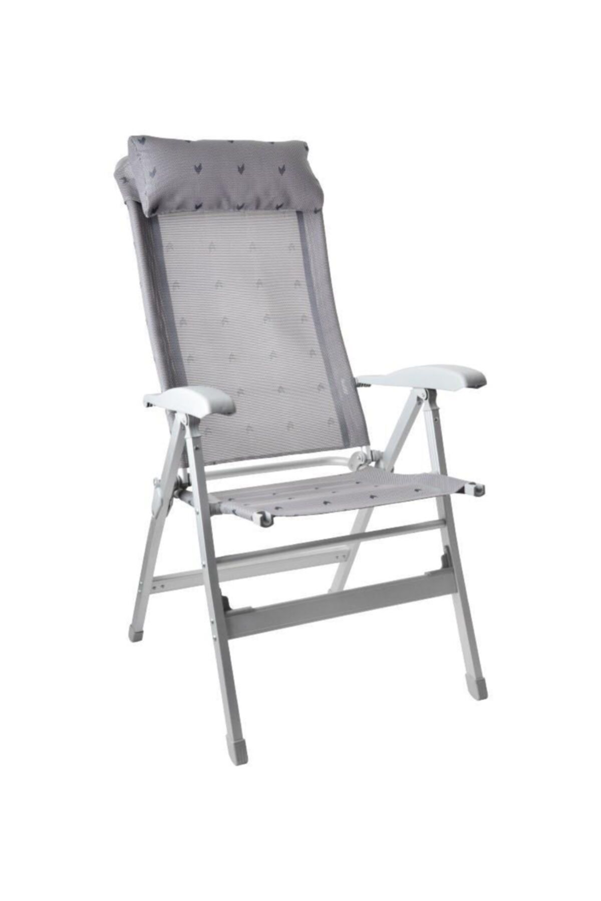 صندلی کمپ خاکستری کمپینگ اردوگاه های آفتاب تاشو Nurgaz