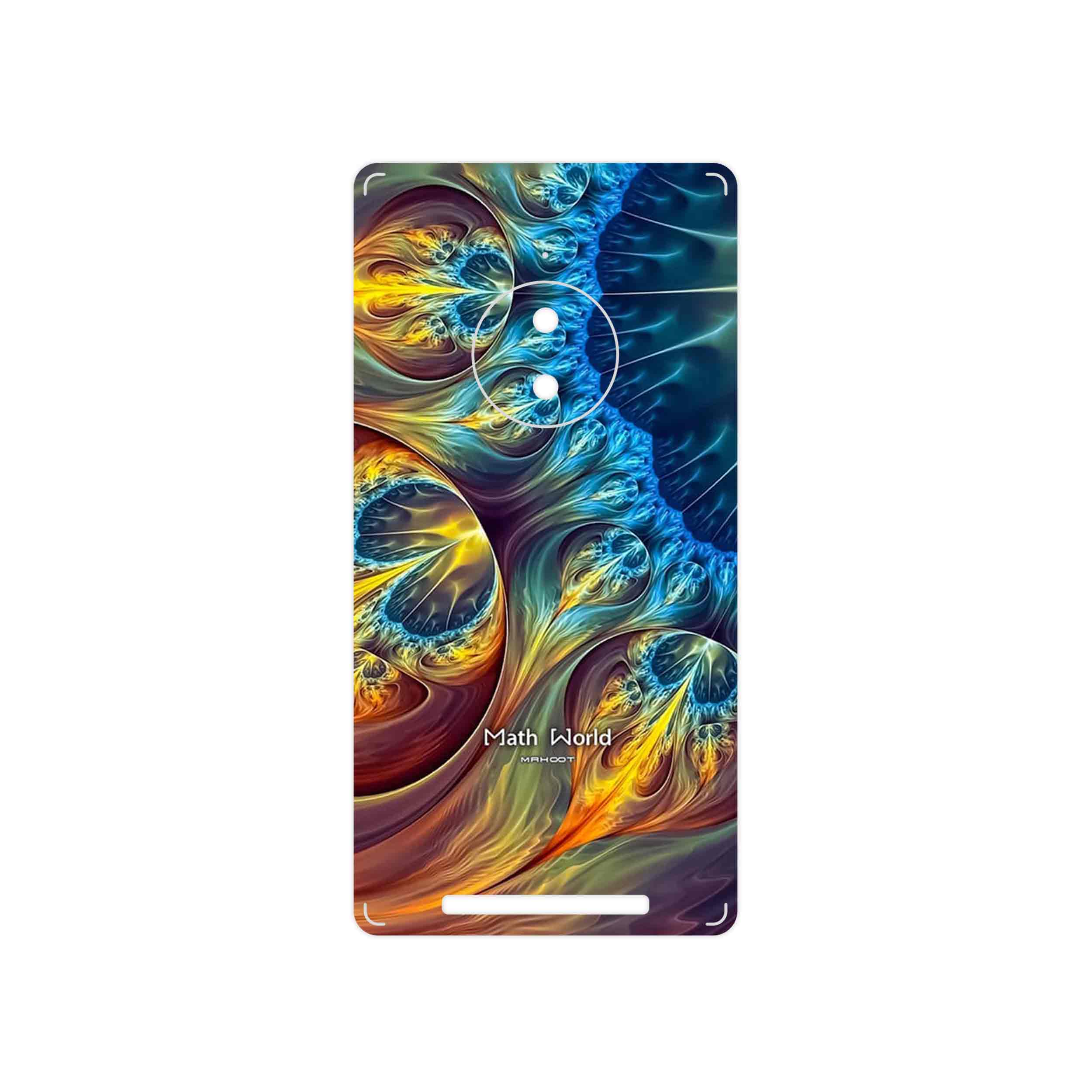 برچسب پوششی ماهوت مدل Mathematical Geometric Shape 8 مناسب برای گوشی موبایل نوکیا Lumia 830