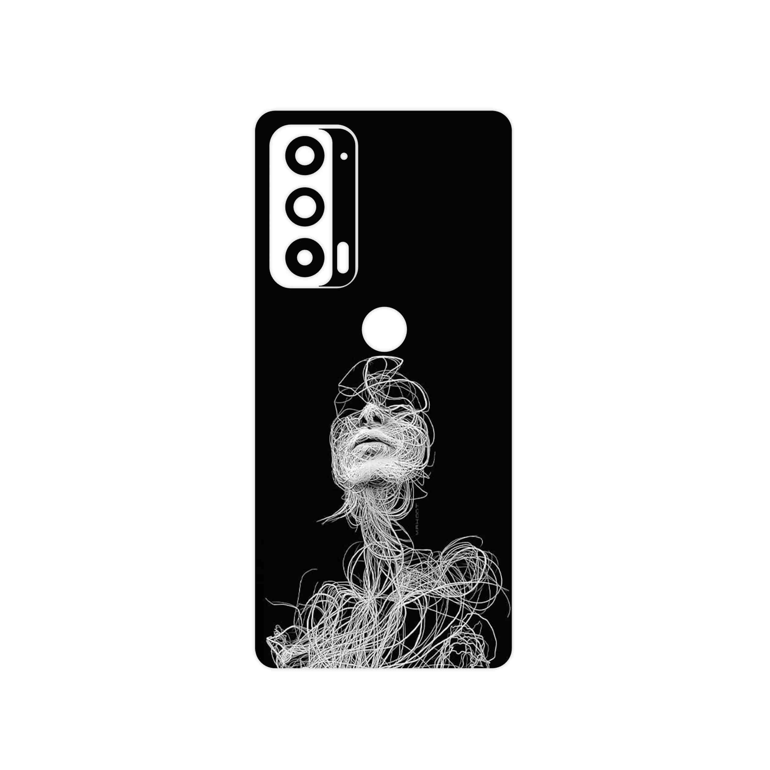 برچسب پوششی ماهوت مدل Strings Digital Art 2 مناسب برای گوشی موبایل موتورولا Edge 20